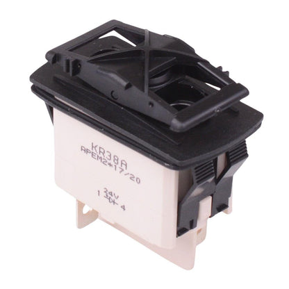 KR382AKJXA On-Off-(On) Auto Rocker Switch Red 24V illuminated SPDT IP68