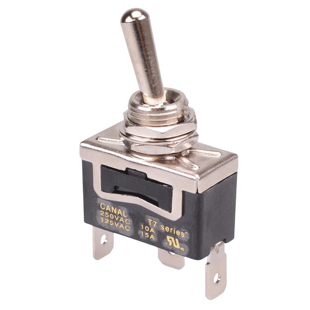 T7A12A3B2H5R On-On 12mm Toggle Switch SPDT 10A 250VAC