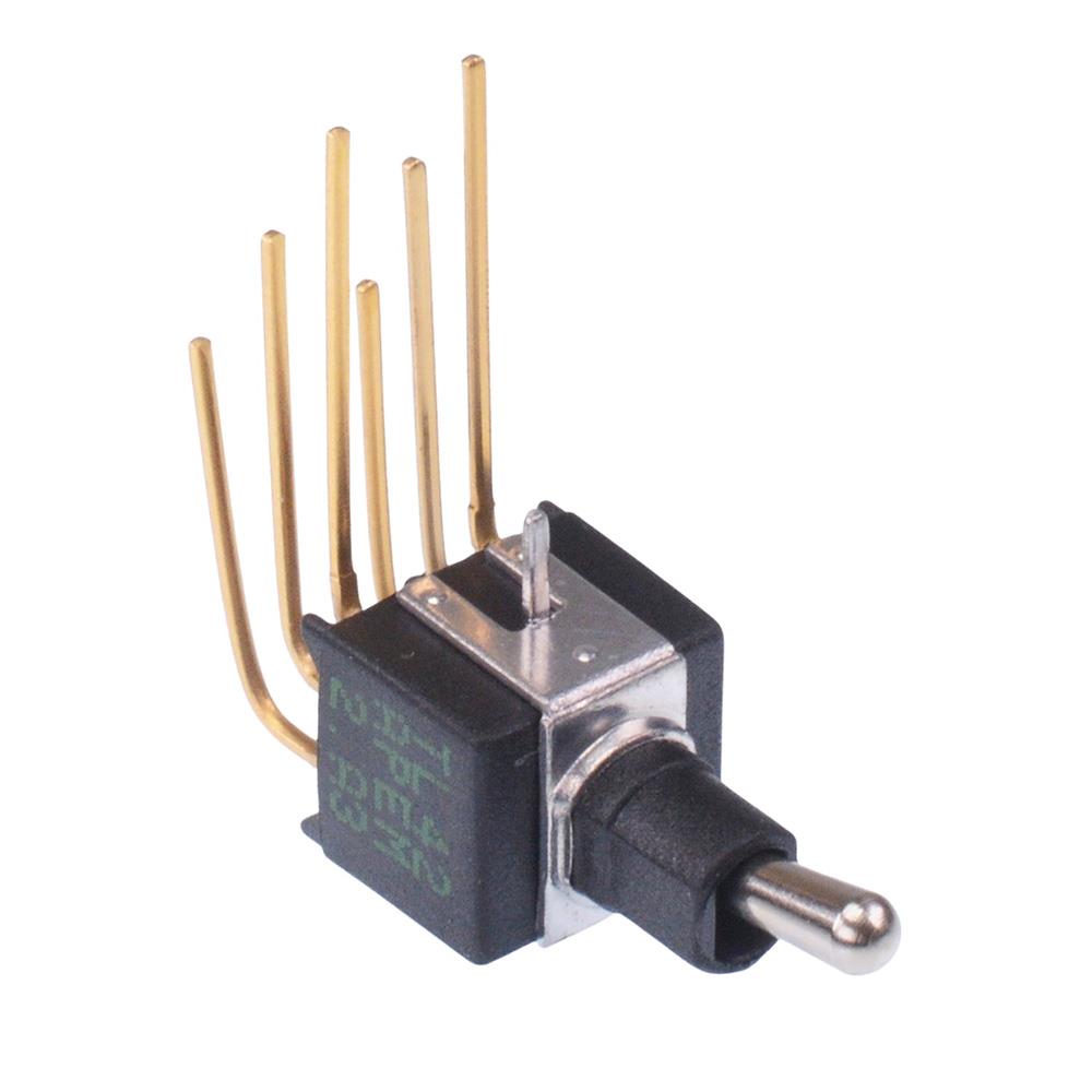 TL42WW05000 APEM On-(On) Momentary Subminiature Washable PCB Toggle Switch DPDT
