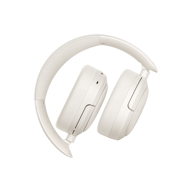 Edifier W800BT Pro Wireless Headphones with Active Noise Cancellation, Ivory