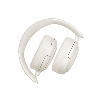 Edifier W800BT Pro Wireless Headphones with Active Noise Cancellation, Ivory
