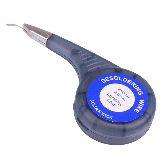 2mm Desoldering Wick Braid with Dispenser 1.5m Length