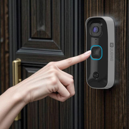 Swann 4K Smart Wireless Video Doorbell & Chime