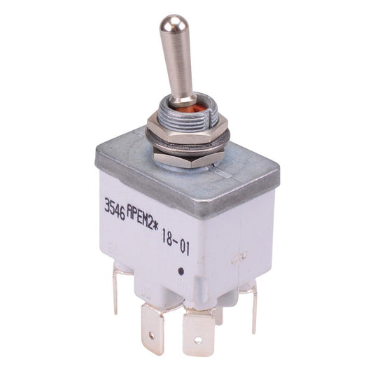 3546-031N002 On-On High Performance 12mm Toggle Switch DPDT APEM