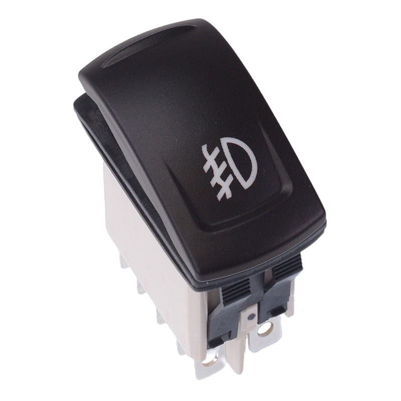KR46CAKJJG22NXXXX26 Front Fog Lights Latching Red 24V LED Auto Rocker Switch DPDT IP68 APEM