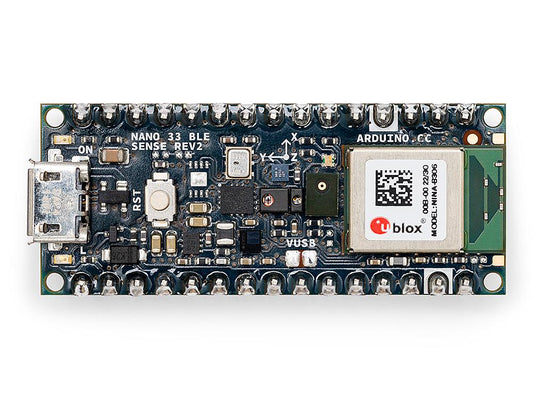Arduino® Nano 33 BLE Sense Rev2 with headers