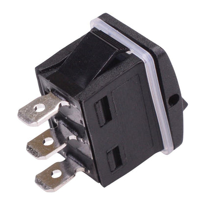 Waterproof On-On Rectangle Rocker Switch IP68 SPDT 16A 250VAC