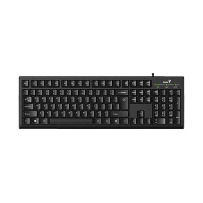 Genius Smart KB-100 Full Size Wired Multimedia USB Keyboard