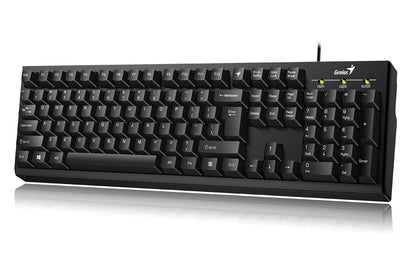 Genius Smart KB-100 Full Size Wired Multimedia USB Keyboard