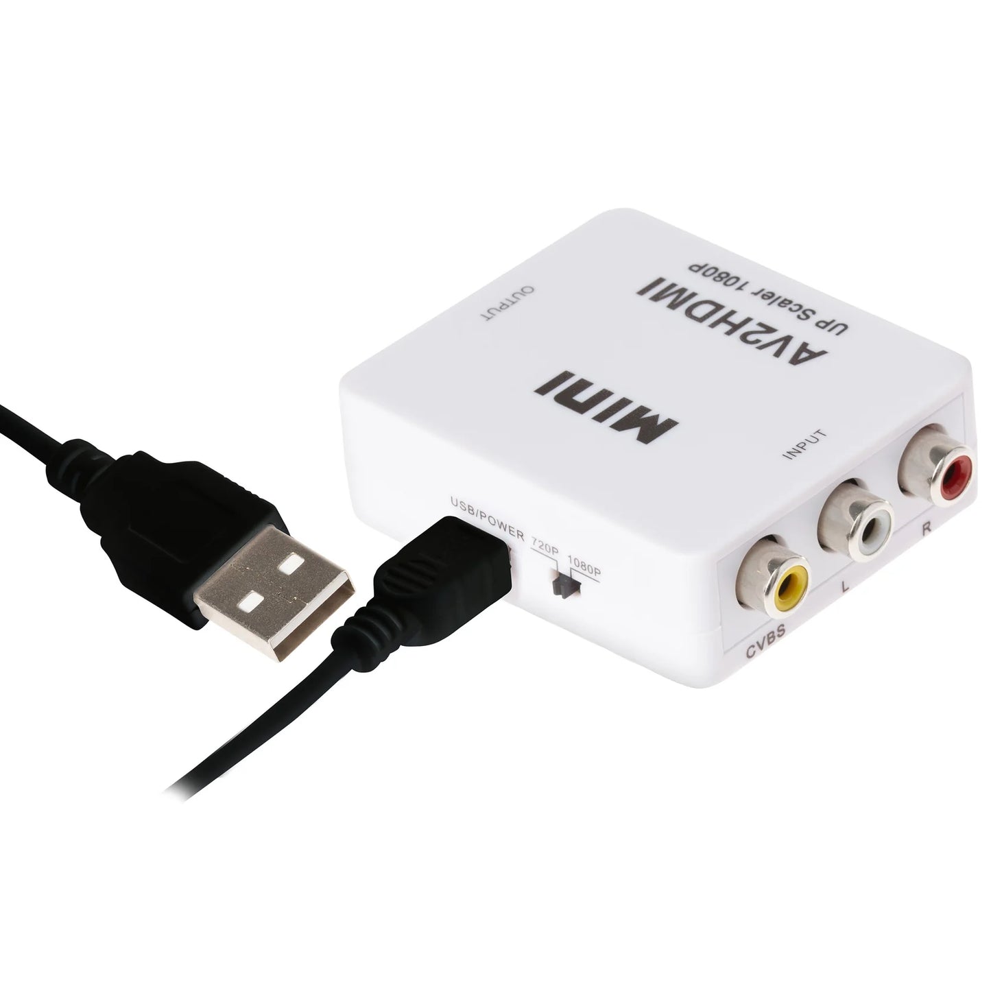 Maplin Composite RCA to HDMI Video Converter 1080p 60HZ Upscaler
