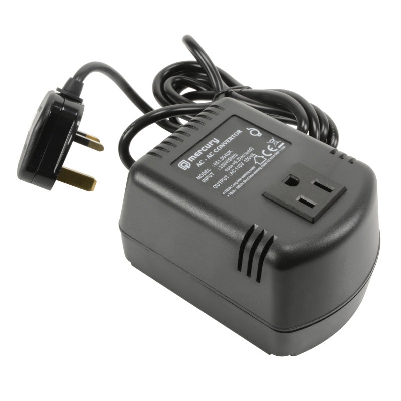 Mercury 100W Step-Down Voltage Converter 230V - 110V