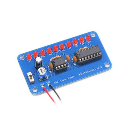 MitchElectronics 4017 Light Chaser Educational Electronic Building Kit
