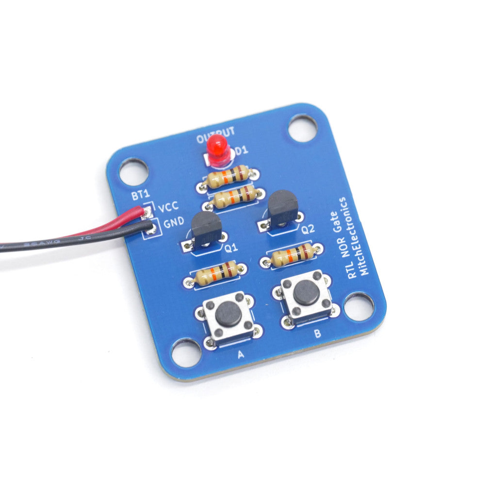 MitchElectronics Logic Gate Pack RTL NOT/NOR/AND/NAND/OR Solder Solder Kit
