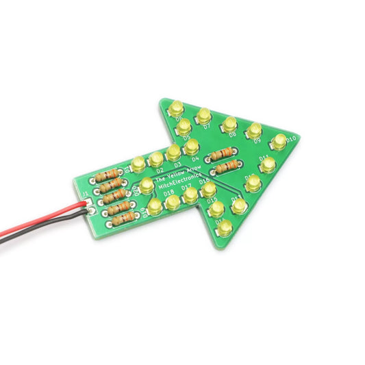 MitchElectronics The Yellow Arrow LED Soldering Kit