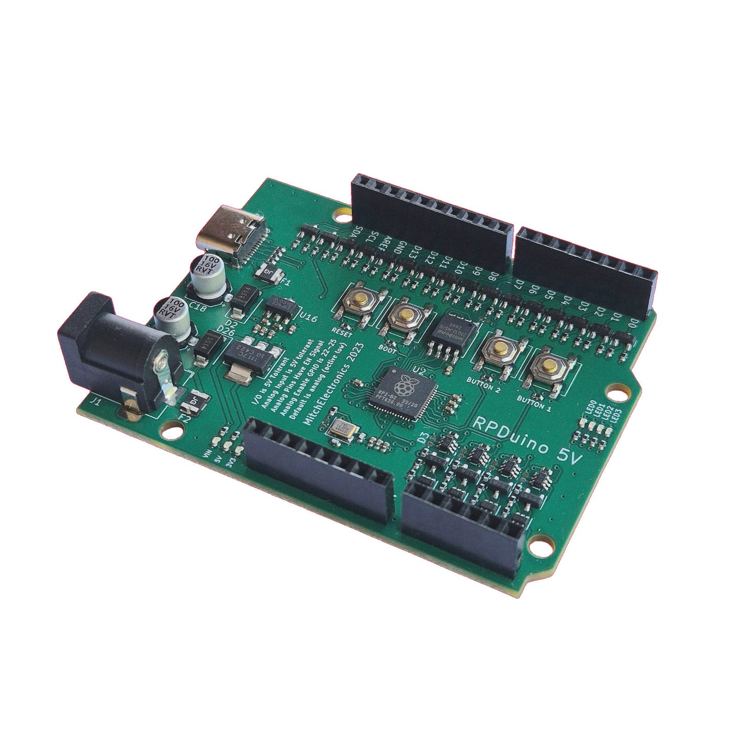 MitchElectronics RP-Duino 5V Tolerant RP2040 Development Board
