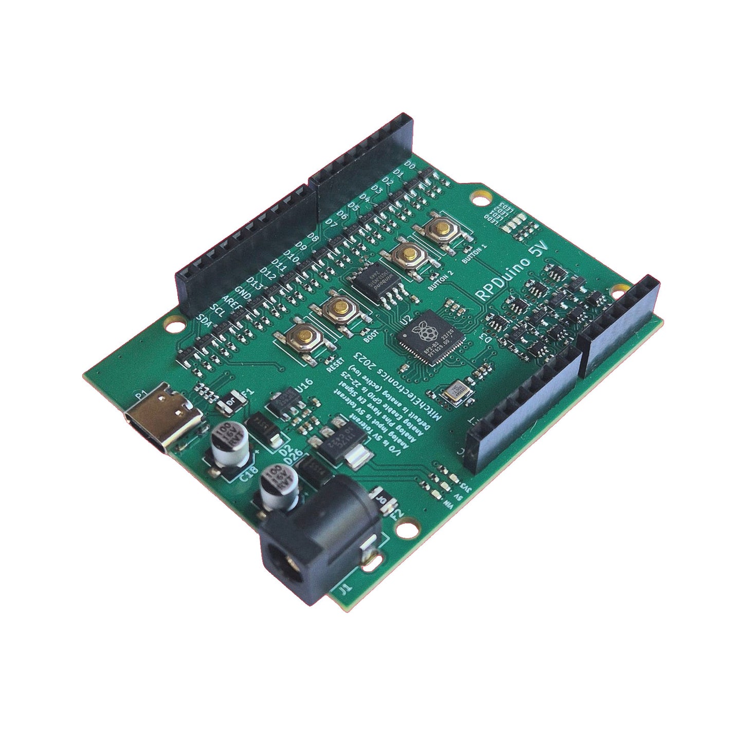 MitchElectronics RP-Duino 5V Tolerant RP2040 Development Board