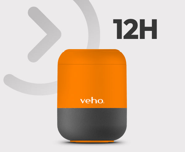 Veho M-Series MZ-S Wireless Speaker, Orange