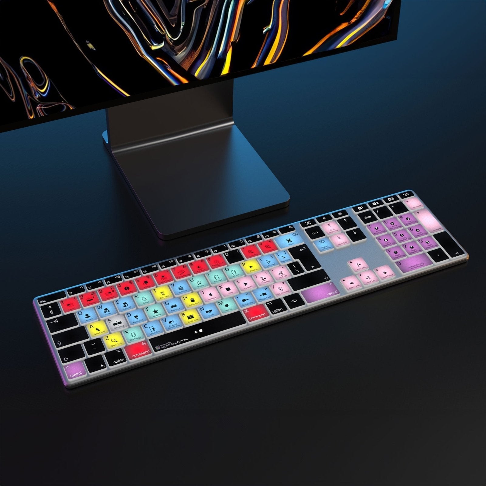 NEW Final Cut Pro Keyboard | Backlit & Wireless | Mac – The Electronics Hub