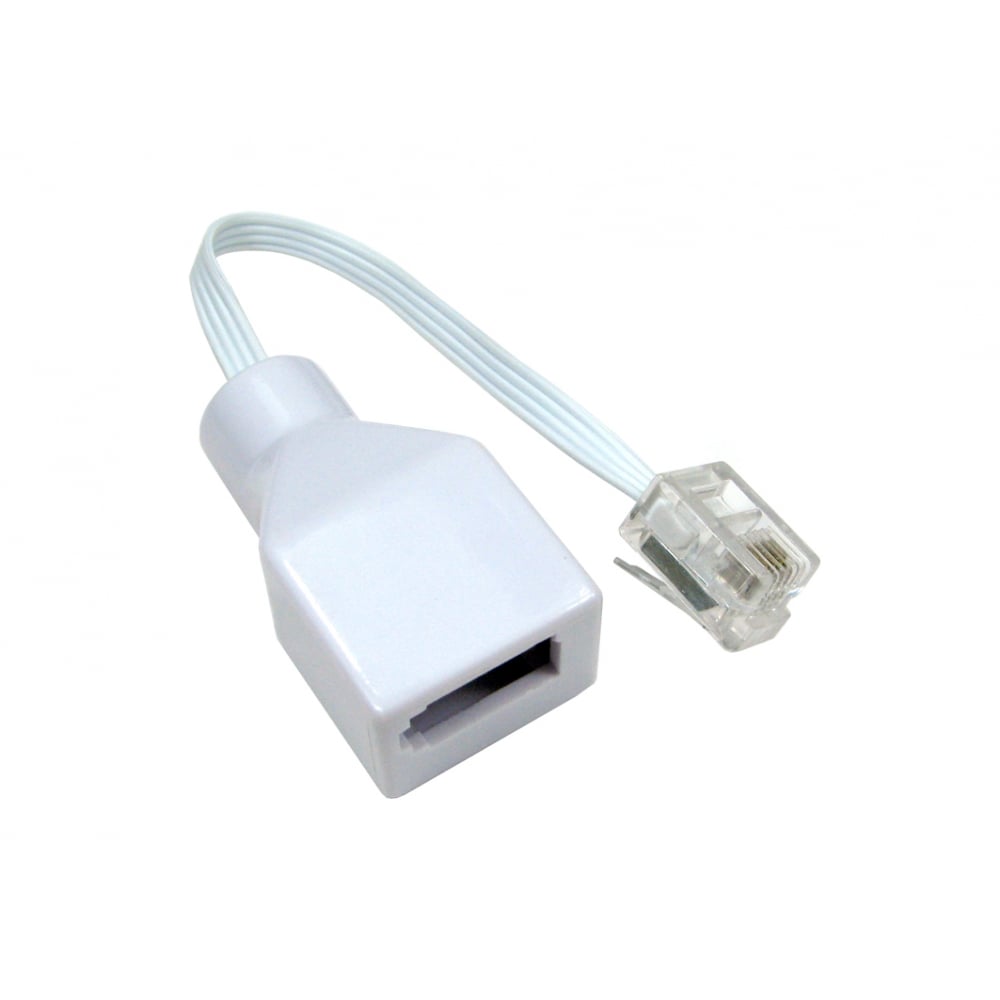 Splitter Per Telefono A Cavi 2 Vie RJ11 - Adattatore Maschio A Doppia Splitter Per Telefono A Cavi 2 Vie RJ11 - Adattatore Maschio A Doppia
