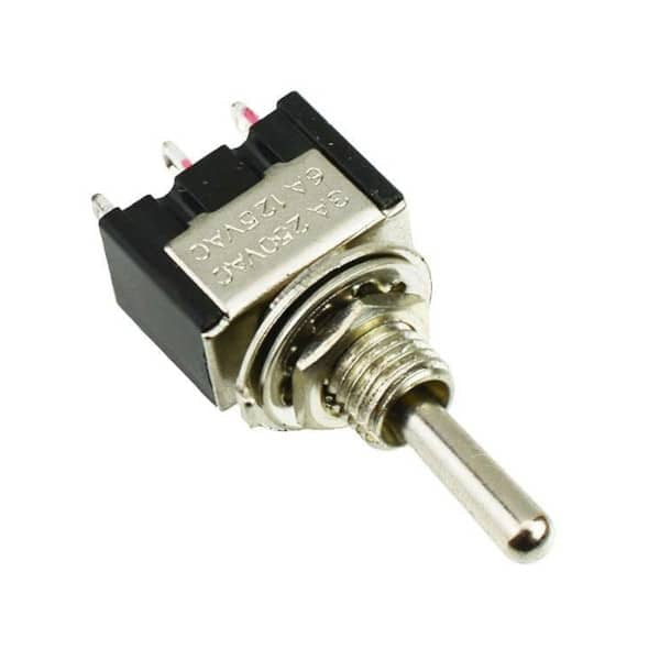 On-Off-On Mini Latching Toggle Switch SPDT – The Electronics Hub