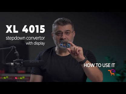 XL4015 with Display Voltmeter Adjustable Step Down Converter 5A 75W