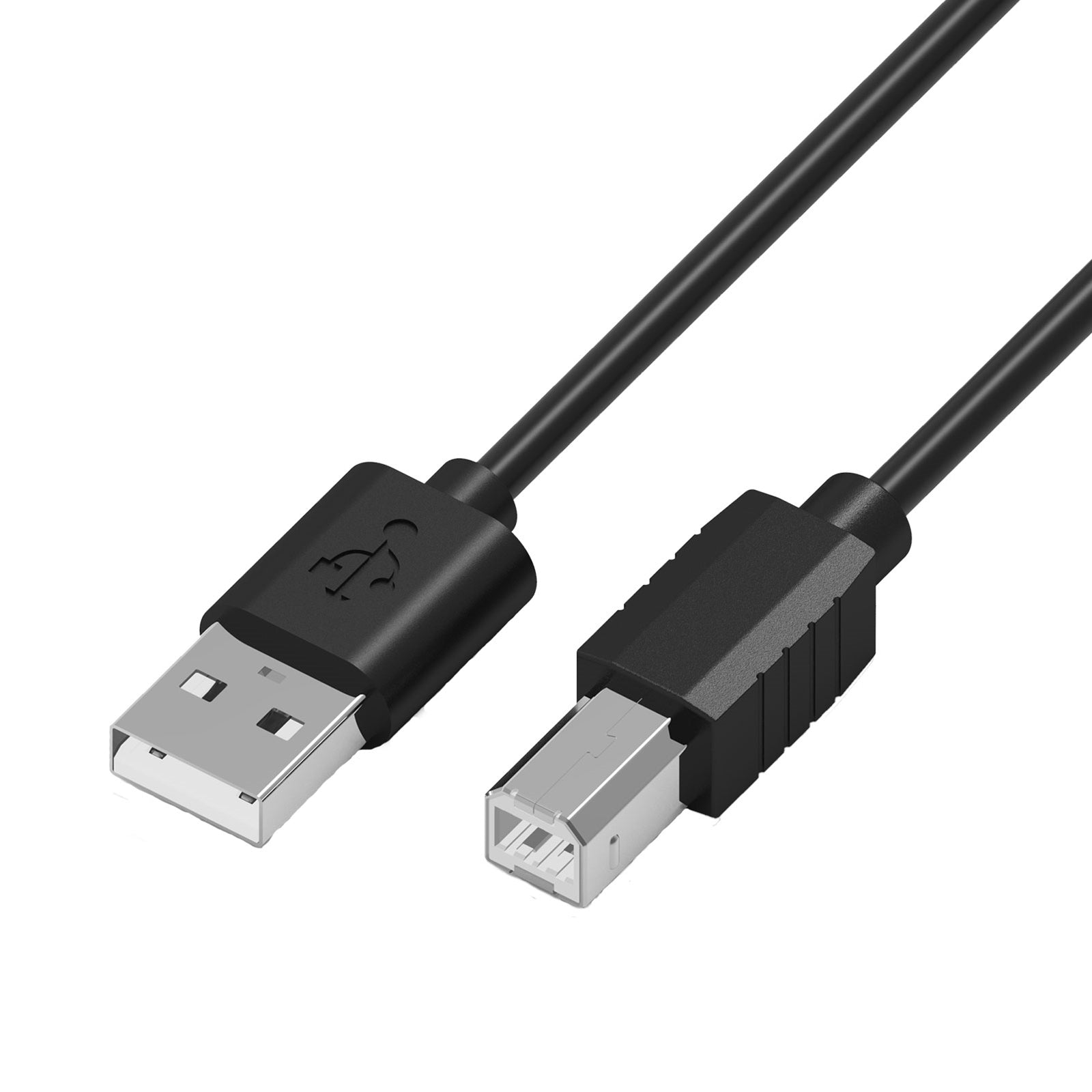 Prevo USB Printer Cable, USB 2.0 Type-A to Type-B, 2 Metre