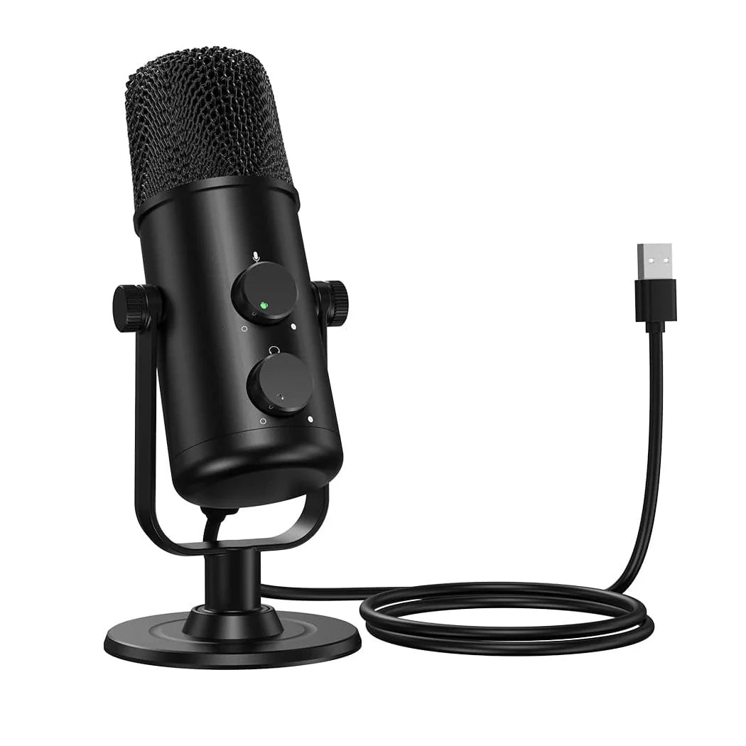 ProSound Desktop USB Microphone Condenser Switchable Cardioid Omnidirectional Polar Pattern