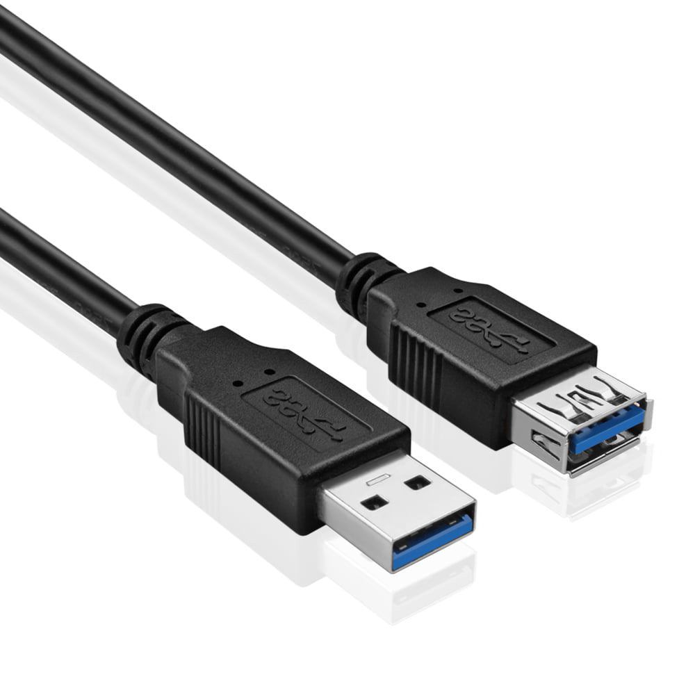 Socket Extender Cable The Electronics Hub USB3.2 Gen1 5Gbps Type-A Plug to Type-A Socket Ext