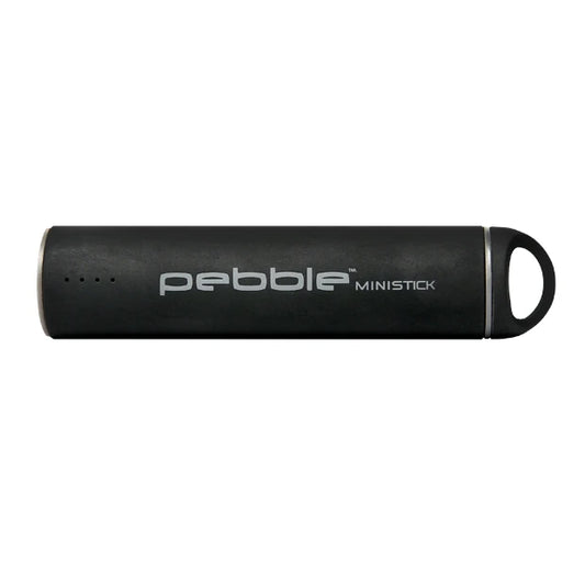 Pebble Ministick Portable Battery Powerbank, Black