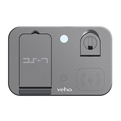 Veho DS-7 Qi Wireless Multi-Charging Station for Phone, iWatch, Airpods
