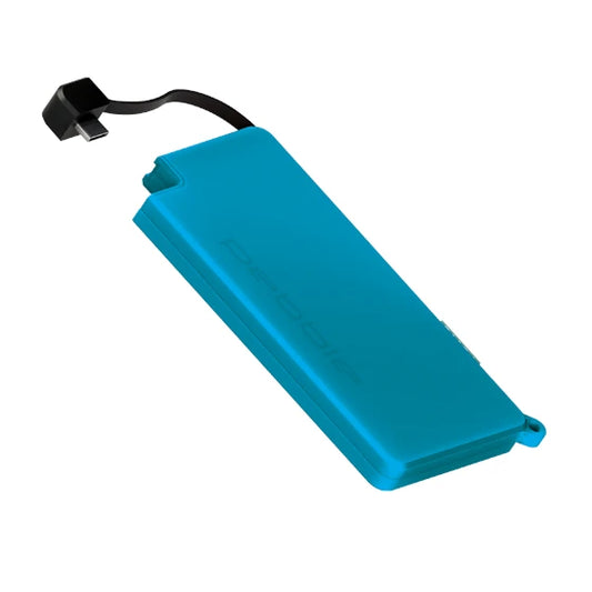 Pebble Pokket 1000mah Keyring Powerbank, Blue