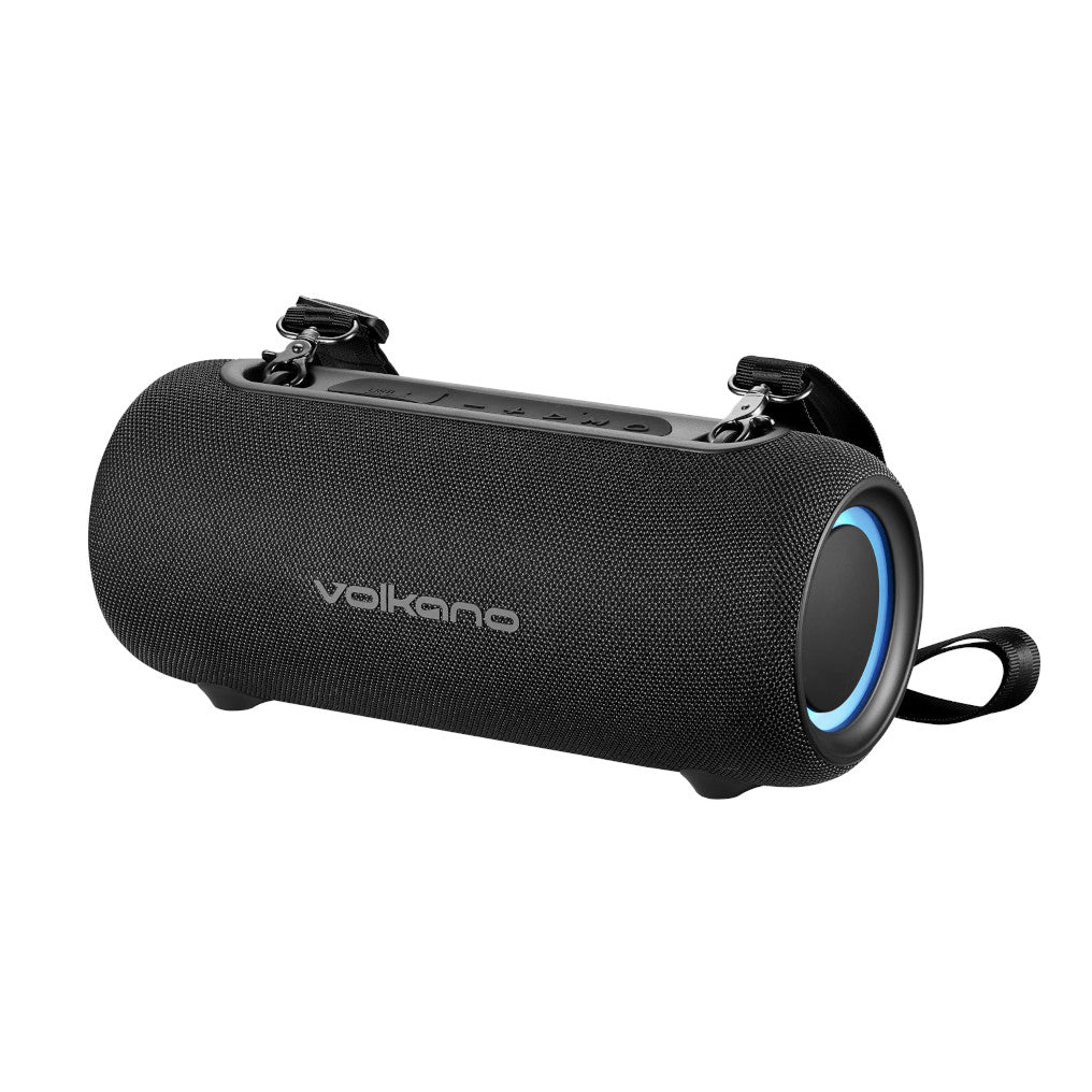Volkano Mamba 2.0 Series Bluetooth Portable Speaker With FM Radio, Black